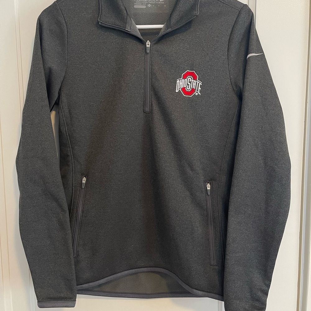 Ohio State Nike Golf Therma-Fit Pullover - Women's Size S